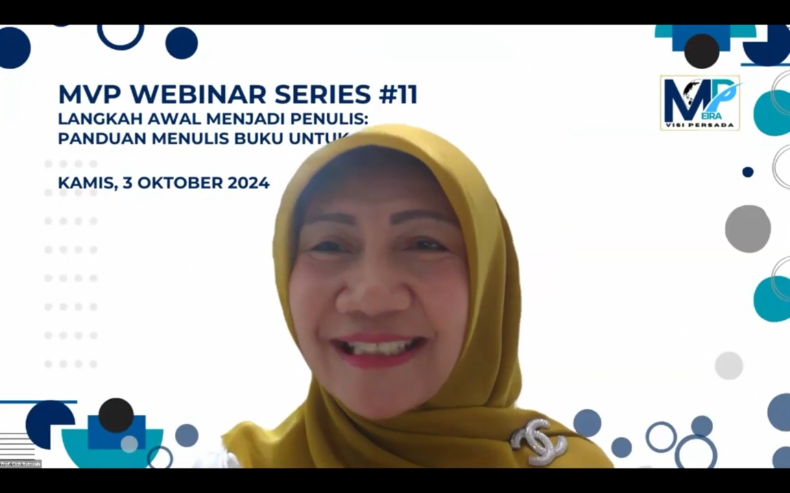 LANGKAH AWAL MENJADI PENULIS _ PANDUAN MENULIS BUKU UNTUK PEMULA - WEBINAR SERIES 11 9-47 screenshot