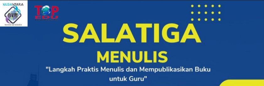 Nusantara Training and Research dan TOP EDU Sukses Gelar Training “Salatiga Menulis” untuk Guru